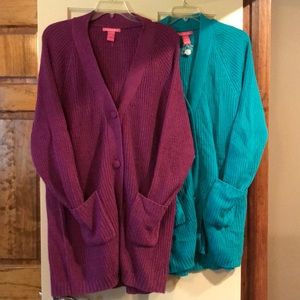 💜💙 Woman Within Cardigan Combo!!